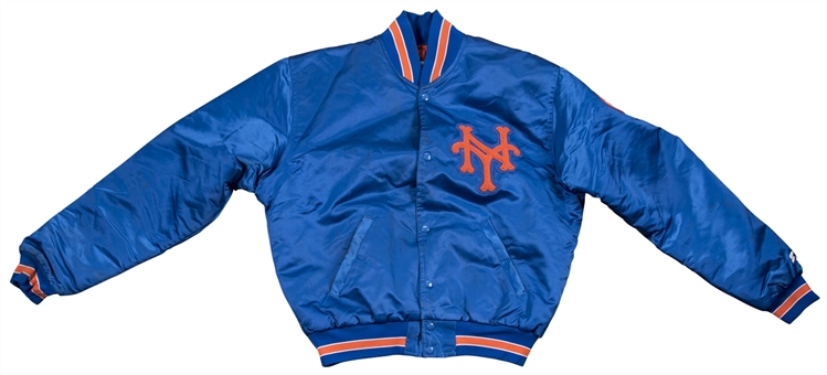 1983 Bobby Valentine Game Worn & Signed New York Mets Warm Up Jacket (Steiner/Valentine LOA)